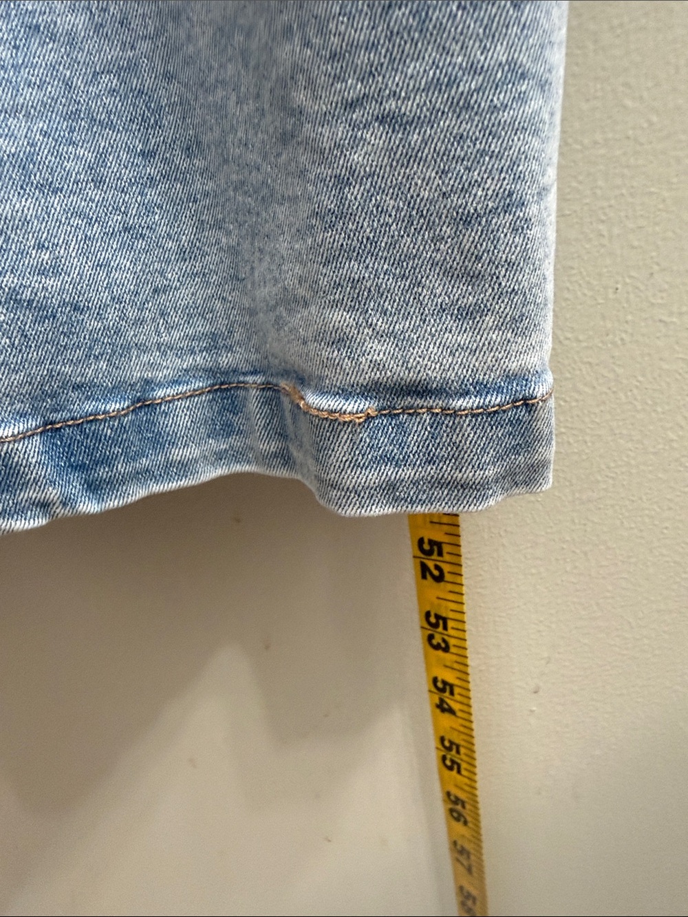 Frye Light Wash Blue Denim Dress - Picture 5 of 7